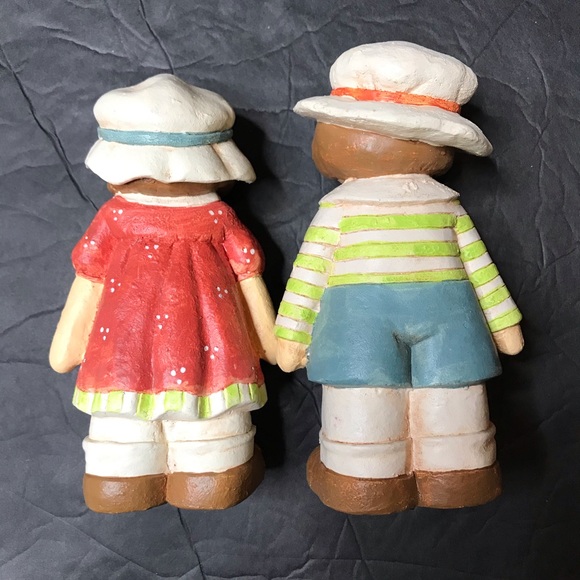 Sarah’s Attic Smiling Boy And Smiling Girl 6” Figurines - Picture 3 of 7